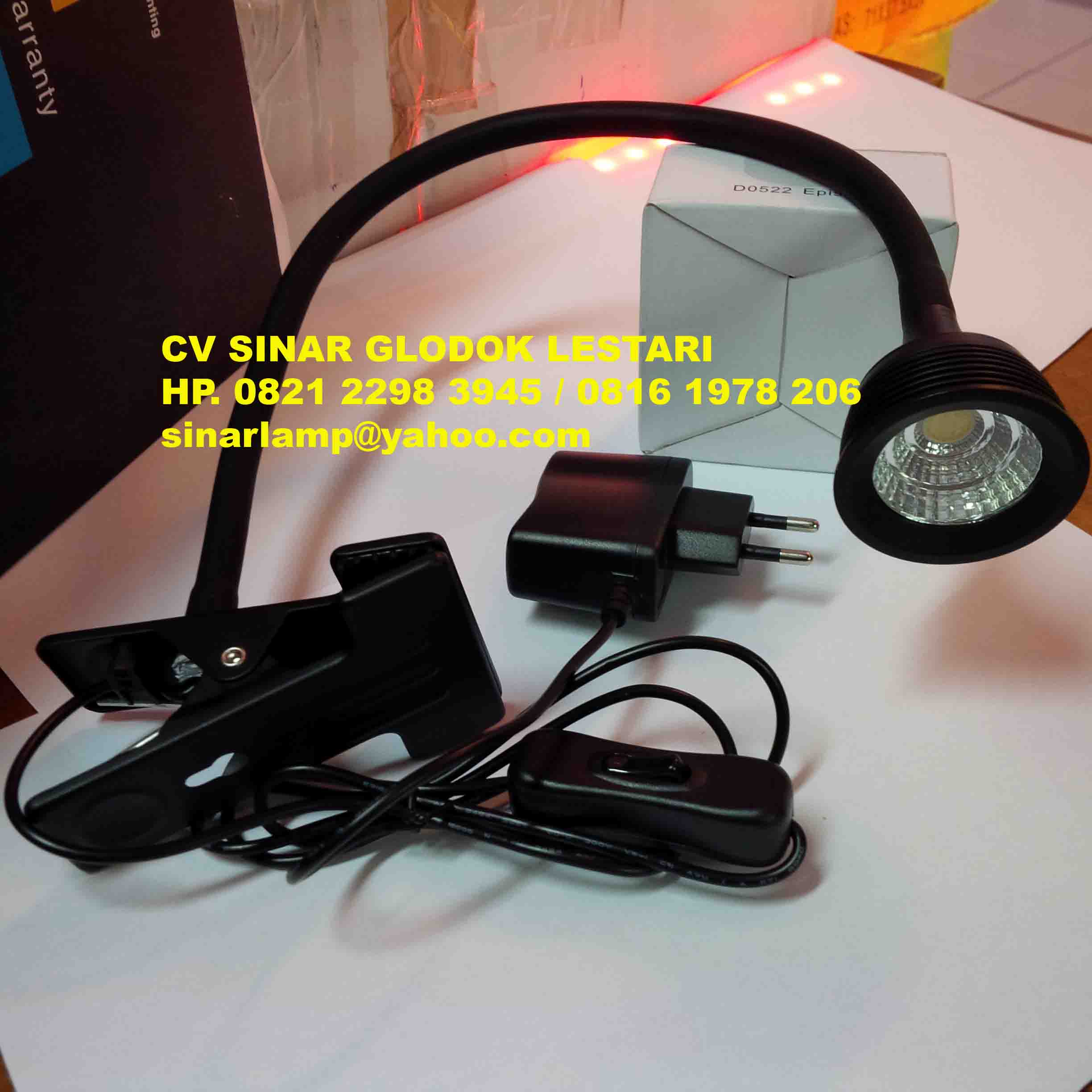 Lampu Baca Led Jepit